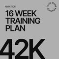16 Week Training Plan - Marathon