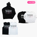 ALL SEASON BUNDLE WITH TANK TOP (w/ WHITE LONGSLEEVE & WHITE TANK TOP)