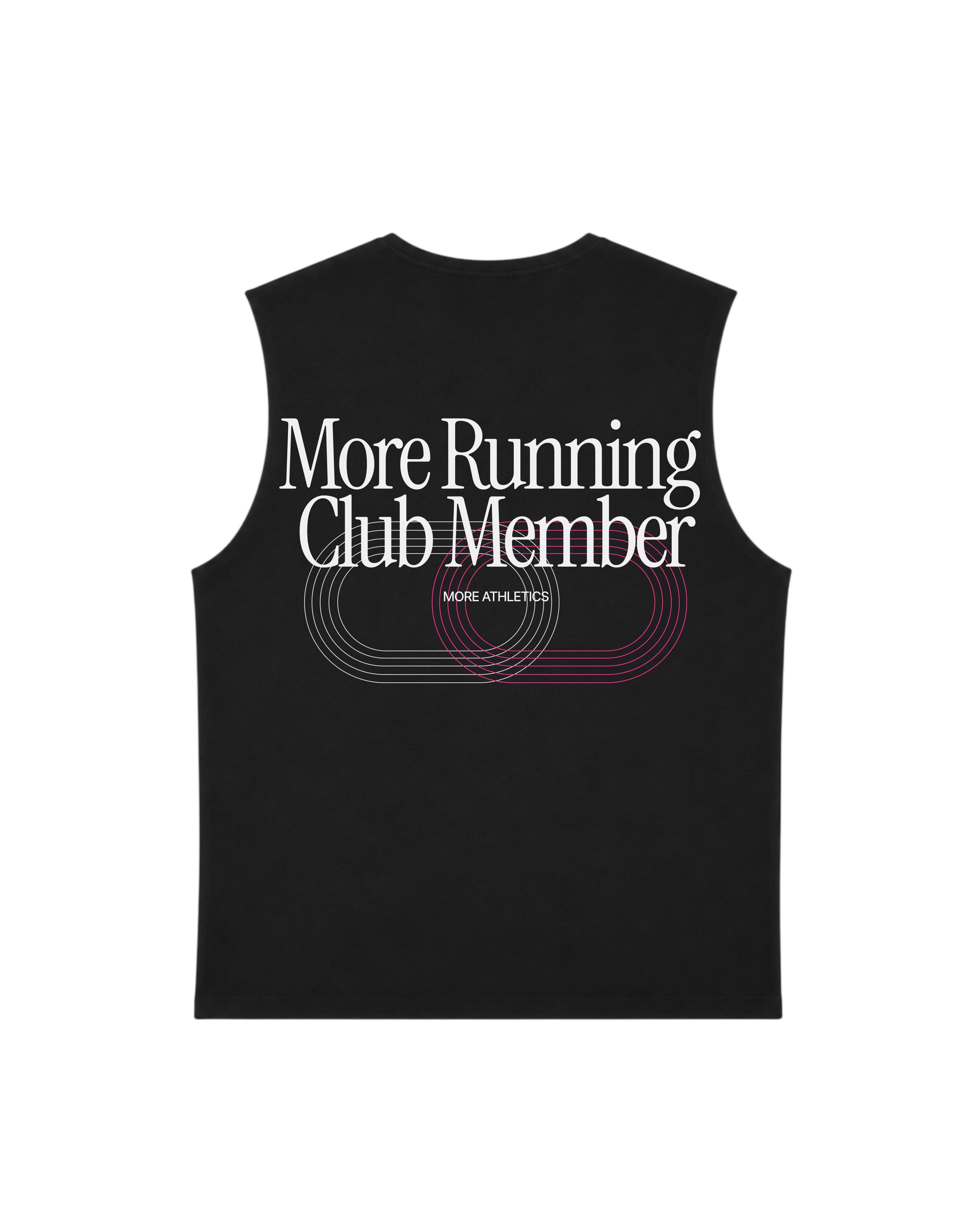 "More Running Club Member" Tank Top