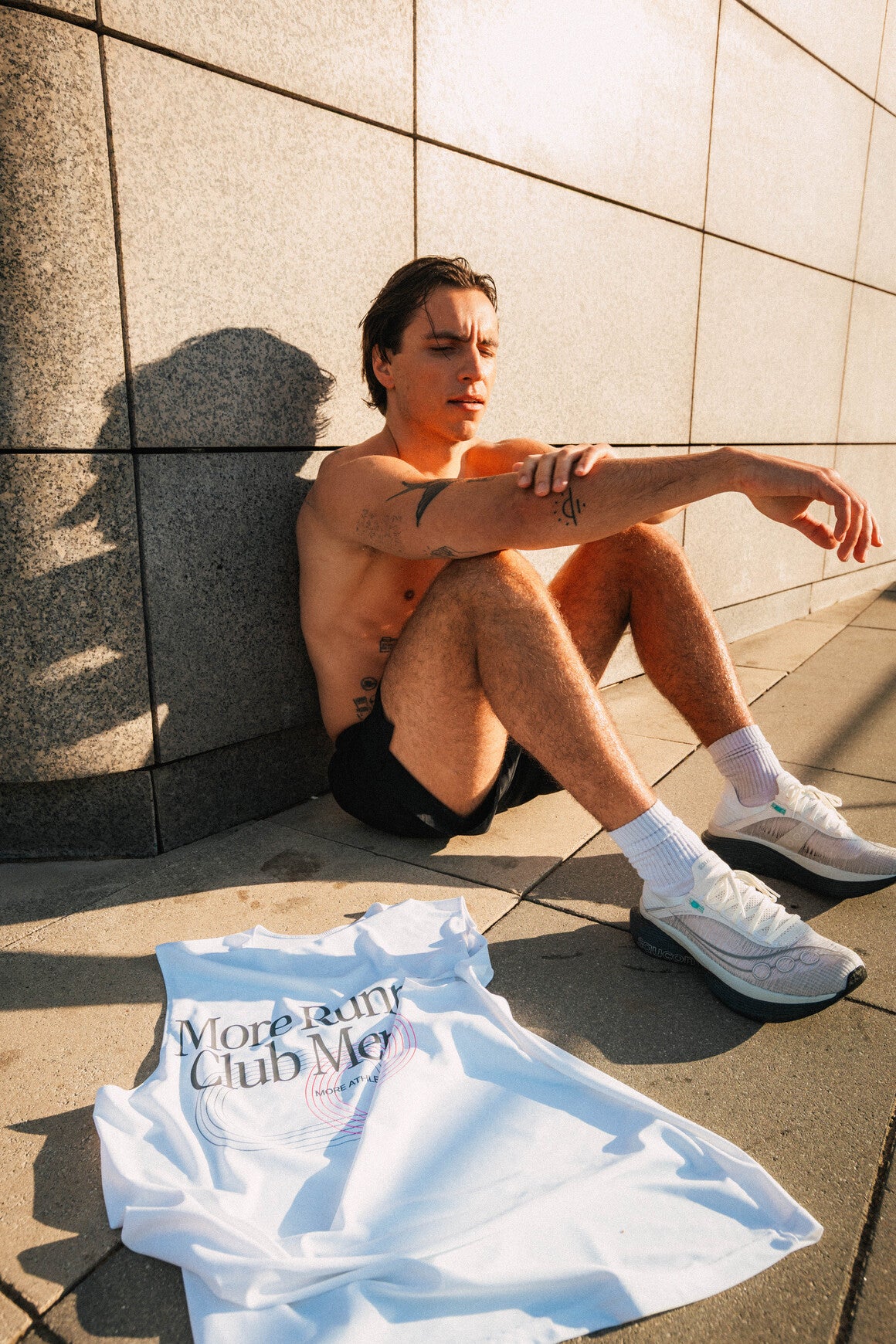 "More Running Club Member" Tank Top