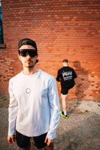 "More Running Club Member" White Longsleeve