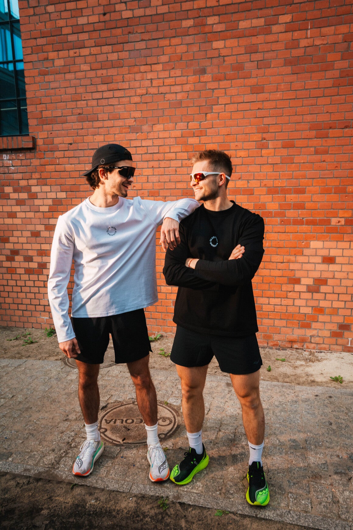 "More Running Club Member" White Longsleeve